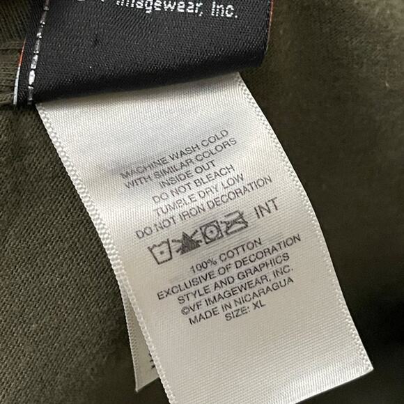 2012 Harley Davidson Adamer of St. Augustine Motorcycle Green T-Shirt Size XL - Picture 8 of 8